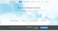 Desktop Screenshot of nottinghamairport.co.uk